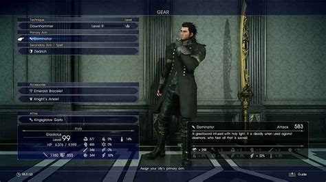 ffxv dominator|Final Fantasy 15 .